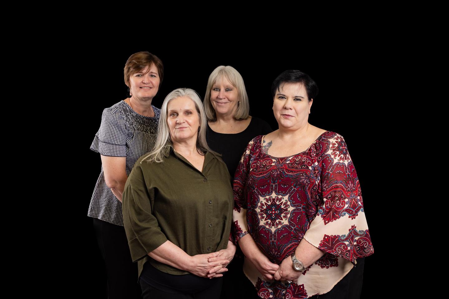 Members of the support team at Leon Frank & Partners